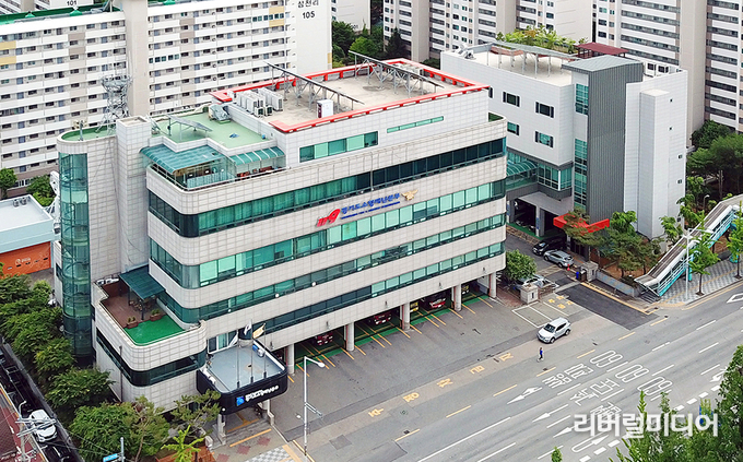 드론으로 찍은 사진.