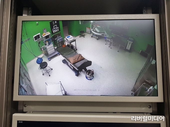 수술실CCTV 자료 사진.