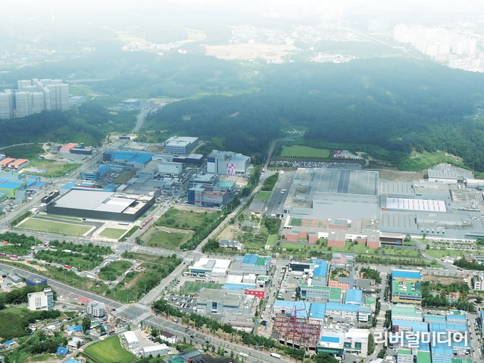 오산시 산업단지 전경.