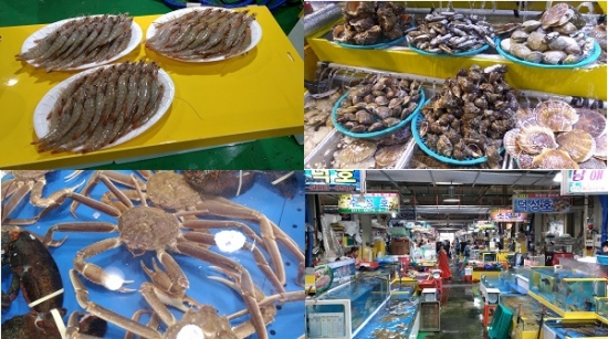 요즘에 해산물이 땡긴다면? 궁평항에는 먹거리도 있고~.