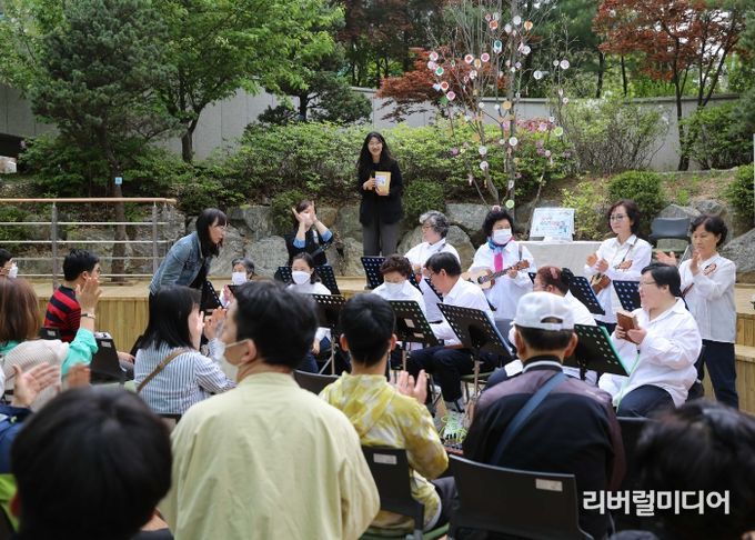 지난해 열린 과천시 장애인의 날 기념행사 모습(장애당사자 연주회)