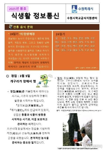 식생활 정보통신 2025년 봄호