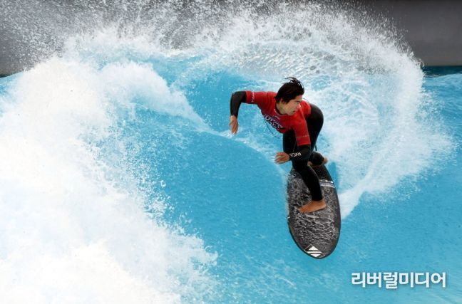 지난해 11월 열린 WSL시흥코리아 오픈 국제 서핑대회