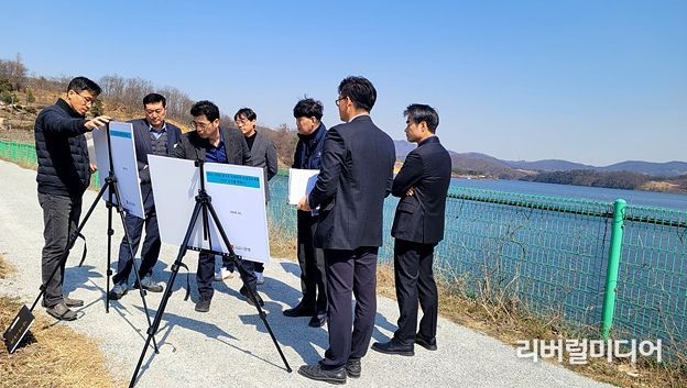 경기도, ‘안성 한천 정비사업’ 현장 방문