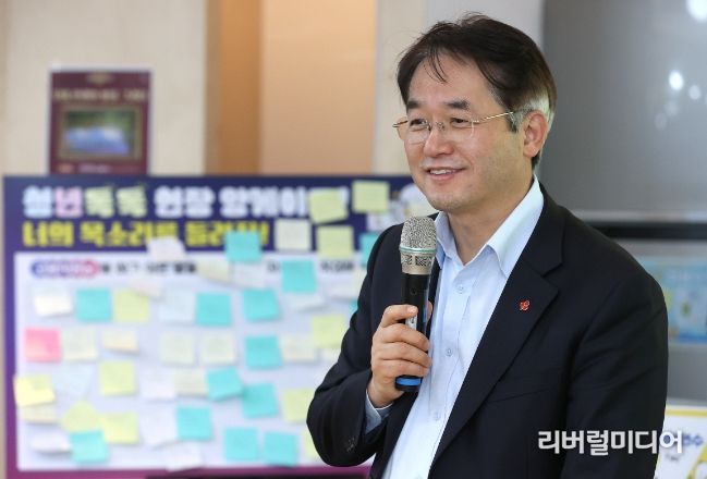 이동환 고양특례시장(고양시 대학생 행정체험 교육)