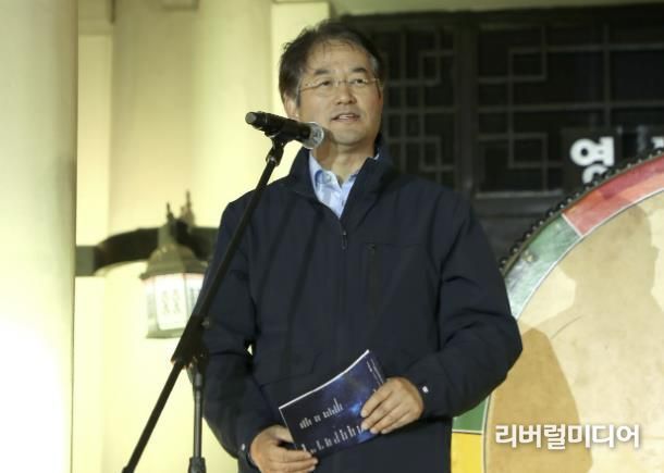 2023 ‘행주가(街) 예술이야(夜)’ 개막 공연에 참석한 이동환 고양특례시장