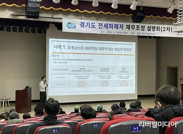 경기도 전세피해지원센터, 전세피해자 채무조정 설명회