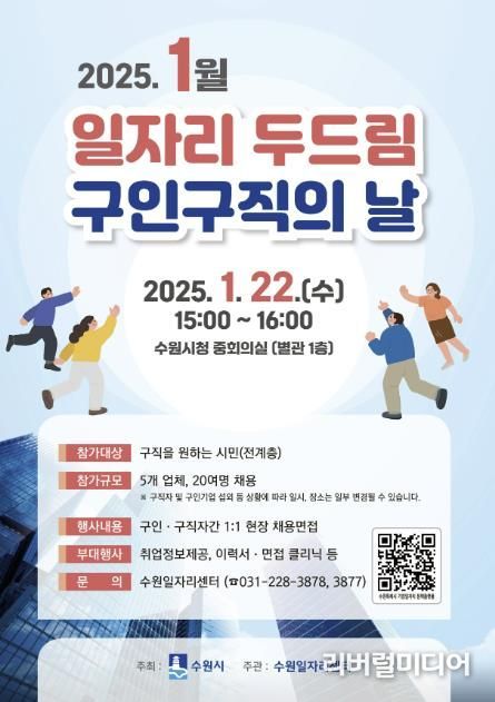 1월 ‘일자리 두드림’ 홍보물