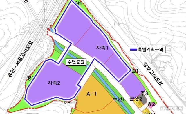 토지이용계획도 특별계획구역