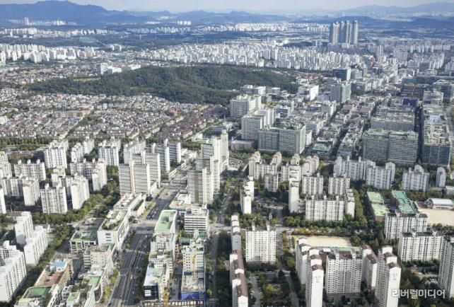 일산신도시 전경