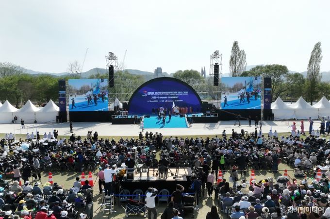 “도전과 감동의 무대”… 가평군, 경기도장애인체육대회 ‘개막’