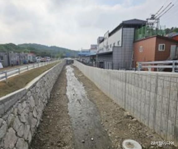 용정천 사진대지(시공 후)