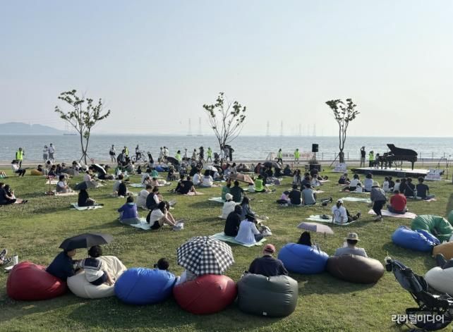 '시화호를 걷는 작은 음악회' 현장