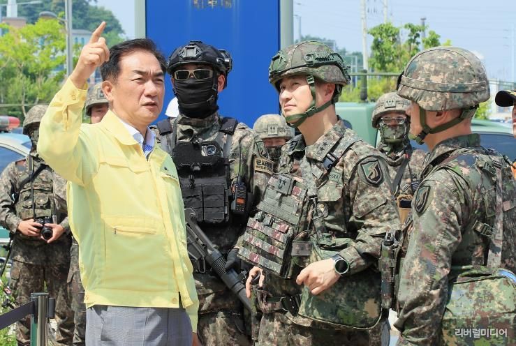 평택시, ‘2025 화랑훈련’ 연계 다중이용시설 테러 대응 실제훈련 실시