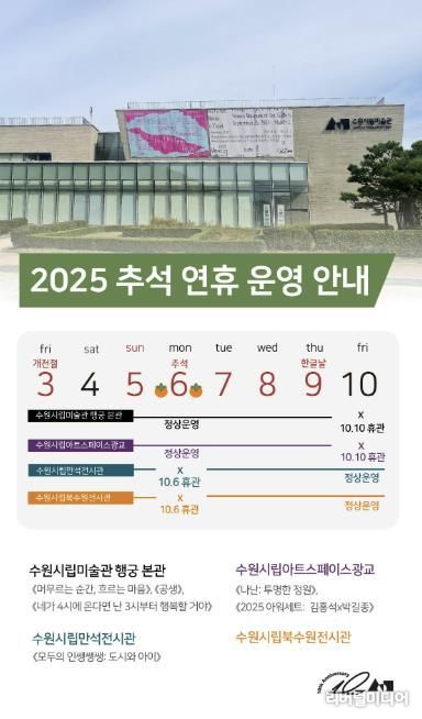 추석 연휴 안내 이미지
