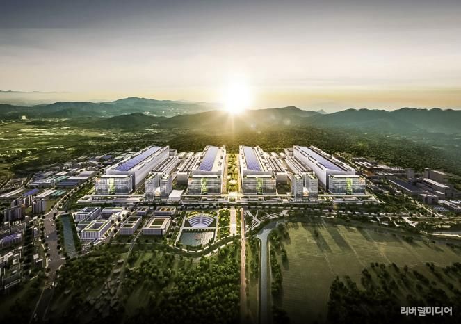 용인 반도체클러스터 일반산업단지 조감도