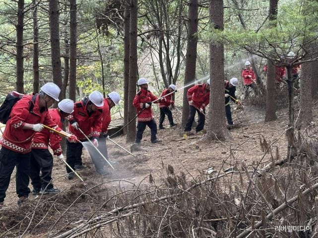 산불대비역량강화훈련
