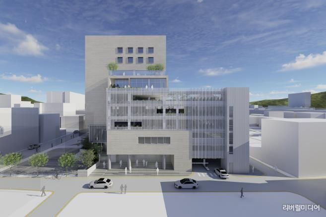 김량장'스마트워크 플랫폼' 조감도