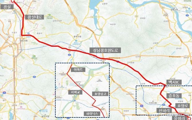 이천시, 부발 응암리~증포동~백사IC~잠실역 광역버스 신설 확정