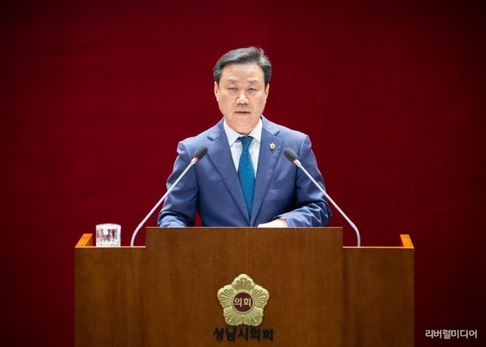 성남시의회 더불어민주당 이준배 대표의원