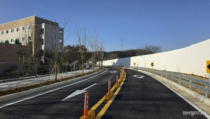 용인특례시 처인구가 이동읍에 '중3-2호선' 도로공사를 마무리했다.
