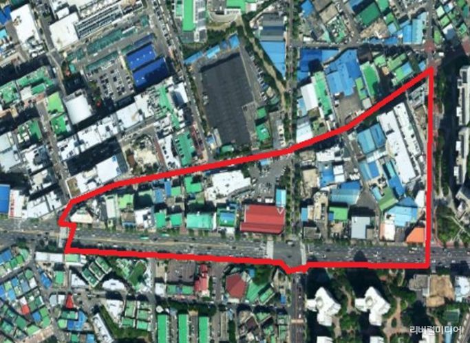 약대1지구 사업대상지