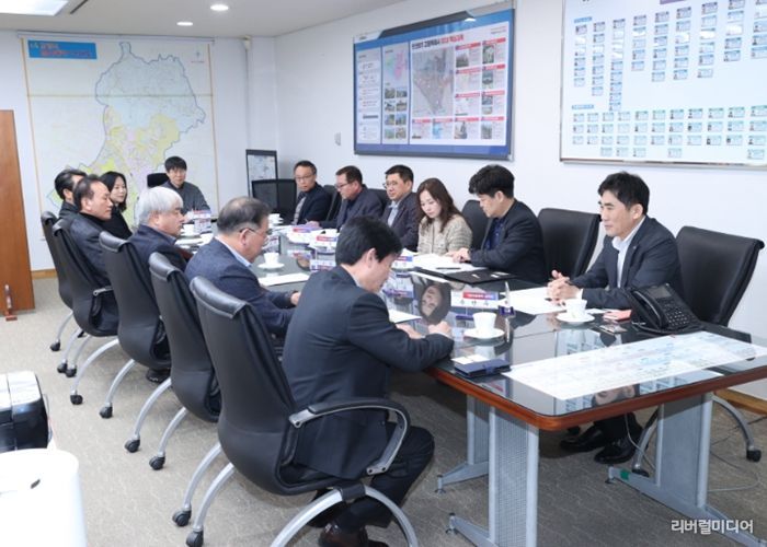 고양시 일산동구, 고양상공회의소 건설산업위원회와 간담회 개최