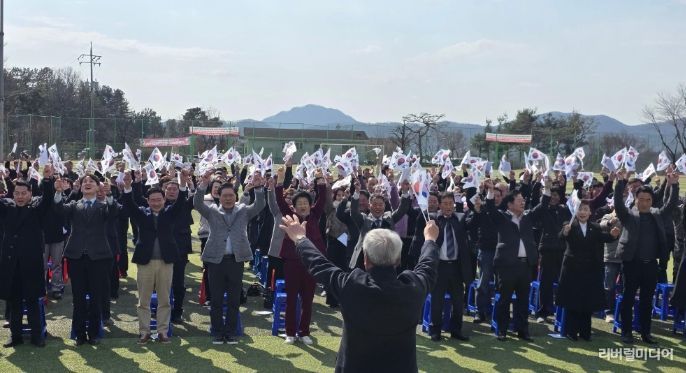 신둔면 한천회, 제107주년 3.1절 기념행사 개최