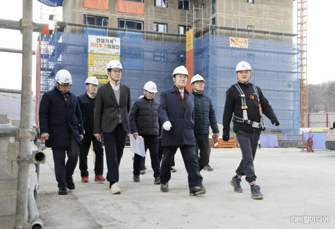 김성제 의왕시장, 부곡 지역 주요 사업 현장 점검 추진