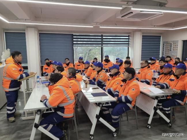 '환경미화원 소통의 날' 현장